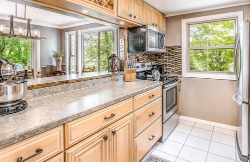 Presque Isle Casa | Secluded 3-lake chain house w/ pontoon boat