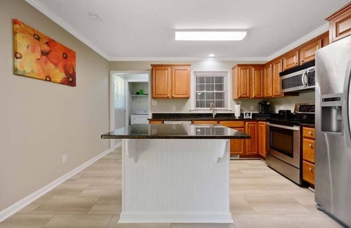 Raleigh Casa | Secluded 3BR Furnished Home near Downtown Raleigh