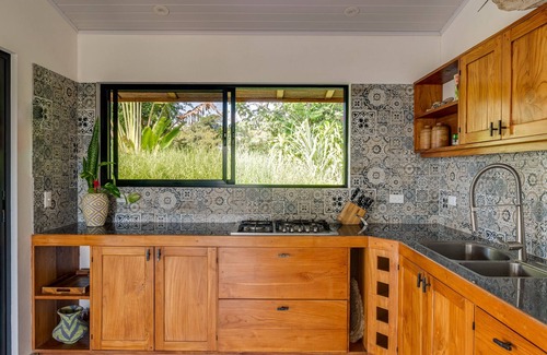 Malpaís Villa | Villa aislada y lujosa con piscina privada. Increíbles vistas a la selva y al mar.