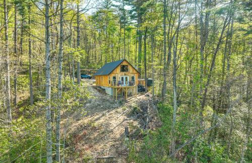Brevard Casa | Secluded Brevard Cabin with Private Waterfall!