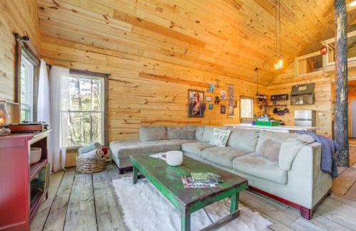 Brevard Casa | Secluded Brevard Cabin with Private Waterfall!