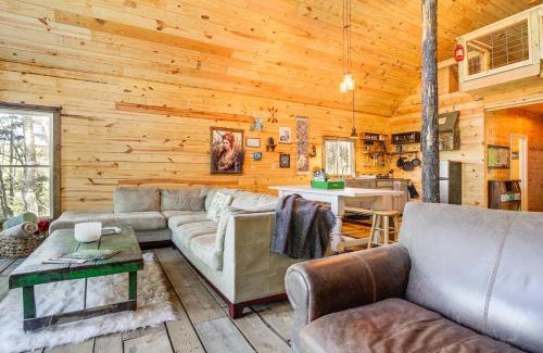 Brevard Casa | Secluded Brevard Cabin with Private Waterfall!