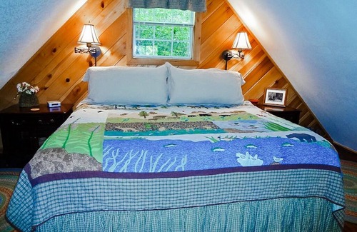 Lake Toxaway Cabina | Secluded Cabin w/ Fire Pit and Pickleball