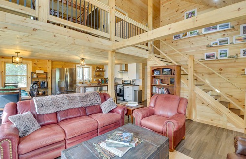 Bigfork Cabina | Secluded Cabin w/ Mtn Views ~ 33 Mi to Bigfork!