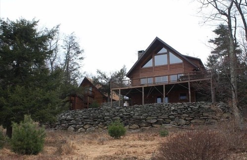Glenford Cabina | Cabaña de troncos de montaña Catskill, vista impresionante, privado, relajante