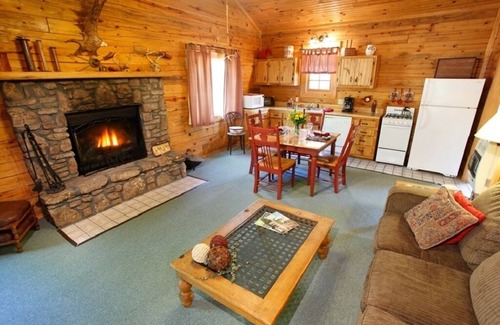 Eureka Springs Cabina | Se admiten mascotas de una habitación
