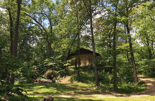 Eureka Springs Cabina | Se admiten mascotas de una habitación