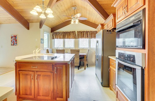 Siler City Casa | Secluded Countryside Home w/ Deck in Siler City