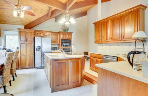 Siler City Casa | Secluded Countryside Home with Deck in Siler City