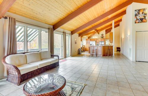 Siler City Casa | Secluded Countryside Home with Deck in Siler City
