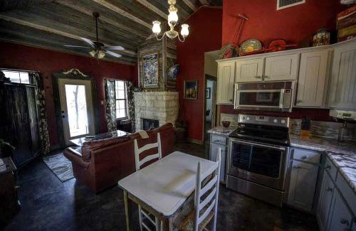 Wimberley Casa | Secluded Couples' Getaway Cabin with Private Pool by Cypress Creek in Texas Hill Country