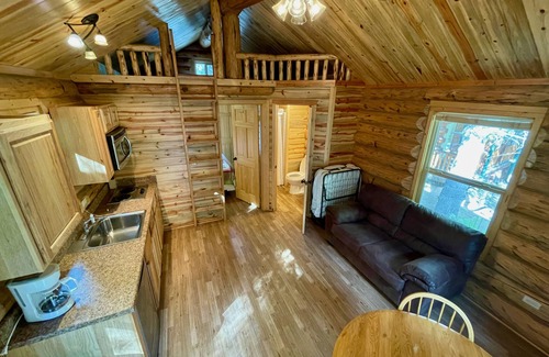Fremont County Cabina | Secluded Creekside Cabin