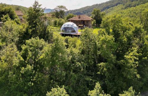Dolni Maryan Otro | Secluded Dome Retreat near Elena & Bikes
