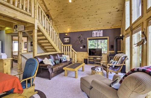 Valley of the Sun Casa | Secluded Fairplay Home with Hot Tub and Mountain Views