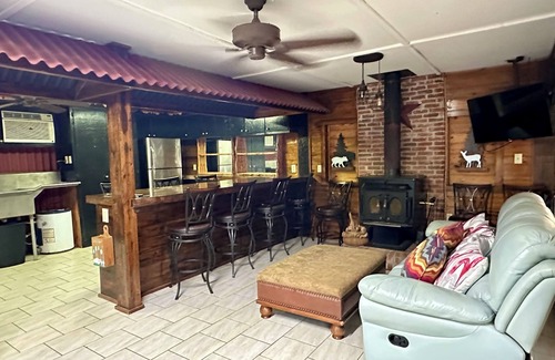 Eutawville Cabina | Secluded Farm Cabin Stay w/Animals + Hot Tub + Private Pool & More!