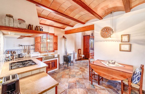 Santanyí Casa | Privada casa Son Garrot con jardín, vista a la montaña y Wi-Fi; Aparcamiento disponible