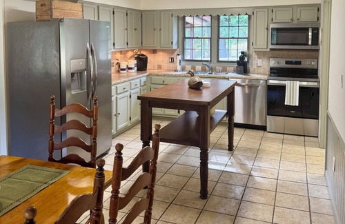 Kirksey Casa | Secluded House close to MSU and KY Lake! 30x40 Garage