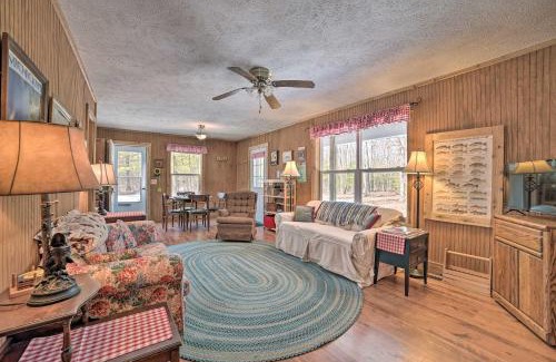 Indian River Casa | Secluded Indian River Retreat with Fire Pit!