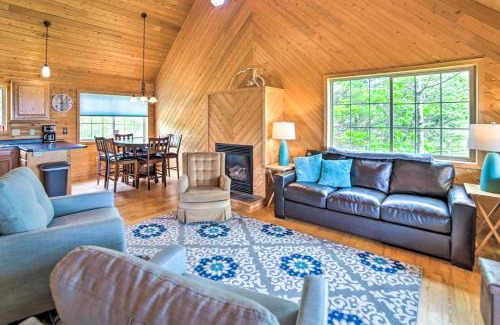 Manistique Casa | Secluded Lake Michigan Home Private Fire Pit