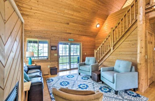 Manistique Casa | Secluded Lake Michigan Home Private Fire Pit