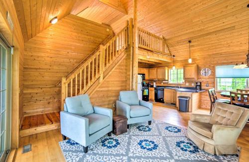 Manistique Casa | Secluded Lake Michigan Home Private Fire Pit