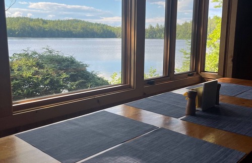 Denmark Cabaña | Secluded lakefront cottage with private beach LAKES REGION, DENMARK MAINE