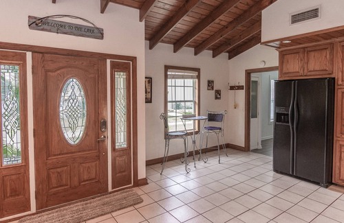 Lake Whitney Casa | Secluded Lakehouse w/ Private Cove Access | Foosball & Basketball Court | Family Retreat