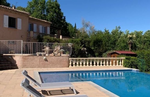 Figanieres Villa | Villa aislada con gran piscina y jardines, cinco habitaciones para 9-12