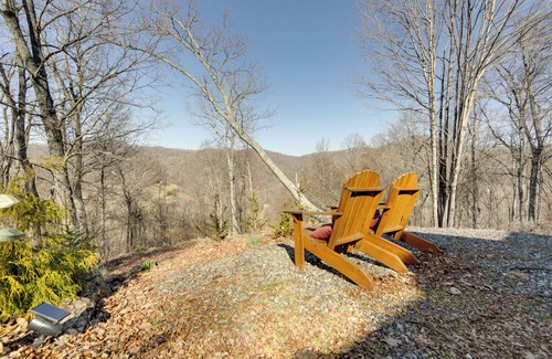 Mars Hill Cabina | Secluded Mtn-View Retreat in Mars Hill