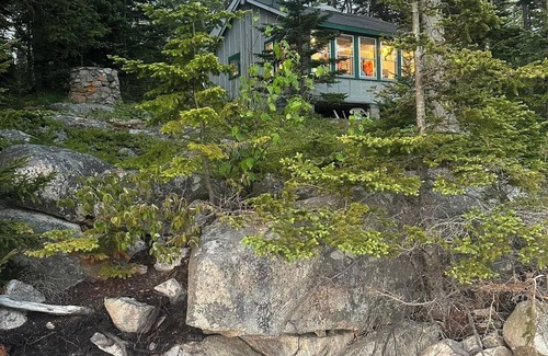 DownEast and Acadia Maine Cabina | Secluded oceanfront rustic cabin