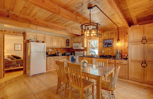 Victory Cabina | Secluded VT Cabin w/ Hot Tub, Pond, Trails and WiFi by Elevated Escapes Group
