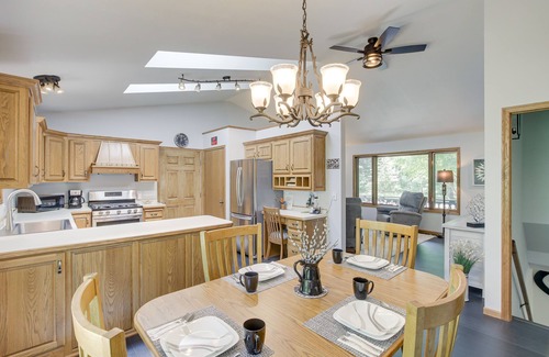 Pine River Casa | Secluded Wautoma Home w/ Fire Pit!
