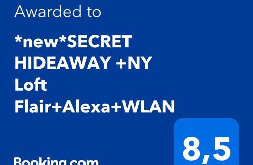 Hochfeld Apartamento | SECRET HIDEAWAYS zentrales NewYork-Designapartment mit 2 Betten nahe Messe l Flughafen
