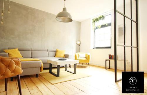 Hochfeld Apartamento | SECRET HIDEAWAYS zentrales NewYork-Designapartment mit 2 Betten nahe Messe l Flughafen