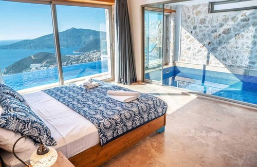 Demre Casa | Sedir ev with outside pool & heating indoor pool