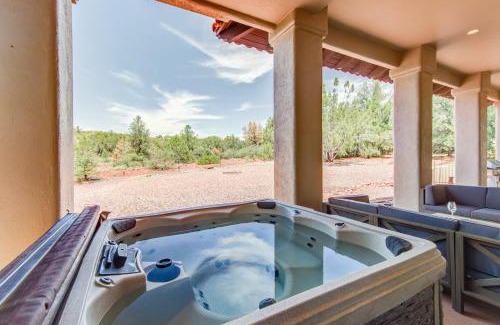 West Sedona Casa | Sedona Hikers Hideaway Enjoy Patio Views, Desert Landscape & Hot Tub -Trails Are Just Steps Away!