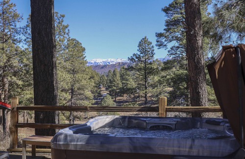 Pagosa Springs Cabina | See Fall's Changing Colors! Secluded Cabin: Hot Tub, Pet-Friendly, Stunning Views, Starlink Wifi