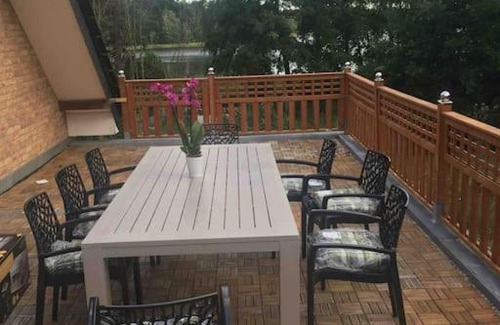 Wendisch Rietz Apartamento | Seeblick eins im Waldschlößchen