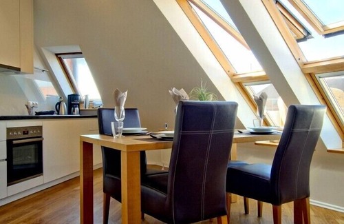 Wangerooge Apartamento | Flor de mar - Apartamento con isla alrededor de la vista
