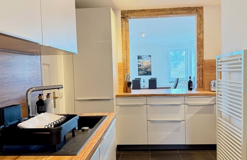 Nonnenhorn Apartamento | Seeperle49 vacation apartment - special, stylish with its own beach