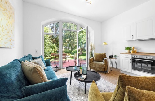 Hedwigenkoog Apartamento | Seepferdchen- Terrasse mit Blick ins Grüne & Platz für 6 Personen auf 120 m²