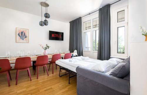 Zentrum-Ost Apartamento | Sehr zentrale Unterkunft nähe des Bahnhofs in Leipzig für bis zu 10 Personen