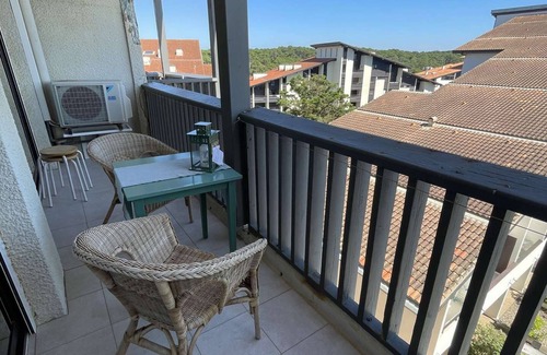 Le Penon Apartamento | Seignosse Oceano, bonito dúplex renovado, con aire acondicionado, cerca de la playa, ideal para...