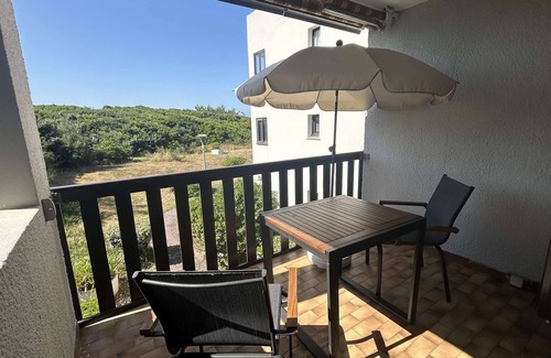 Le Penon Apartamento | Seignosse Océano, apartamento de 1 dormitorio mas un alcoba, clasificado 1 estrella, acceso...