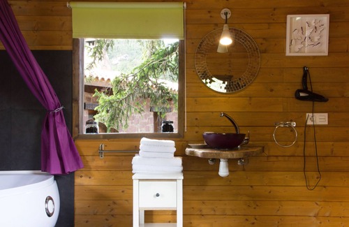 Prades Cabina | Casa en el árbol - Alzina (para 2 personas + 3niños)