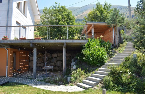Saint-Honore Cabaña | casa cerca de Grenoble, vista excepcional