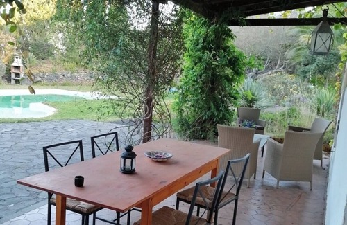Santa Brígida Apartamento | Semi-detached apartment with pool, garden and sauna in the center of Gran Canaria