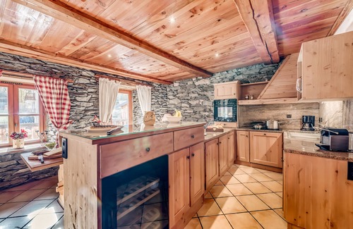 Les Brevieres Chalet De Esquí | Chalet adosado 16 personas 7 habitaciones, ski in / ski out Tignes les Brévières
