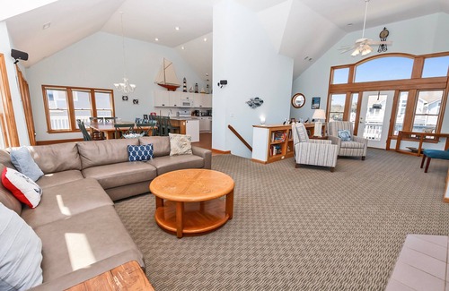 Whalehead Beach Casa | Semi-Oceanfront, Priv Pool, Hot Tub, ELEV, Rec Rm-WL980, OBX Beach Bliss