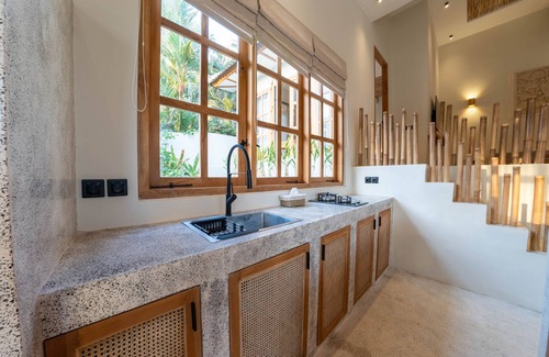 Singakerta Villa | Semiramida Villa by EVDEkimi - Elegant 2BR with Pool, Open-air bath, Patio